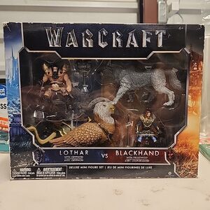 World of Warcraft Lothar with Gryphon vs. Blackhand with Frostwolf